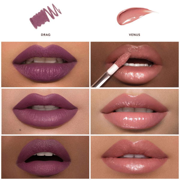 HAUS LABORATORIES by Lady Gaga: LIP SYNC SET | Set Mit Lipgloss Und Lipliner, Duo in 6 Farben, Matt Und Mit Langanhaltendem Glanz, Vegan Und Tierversuchsfrei | 2-Teiliges Spar-Set - Image 4
